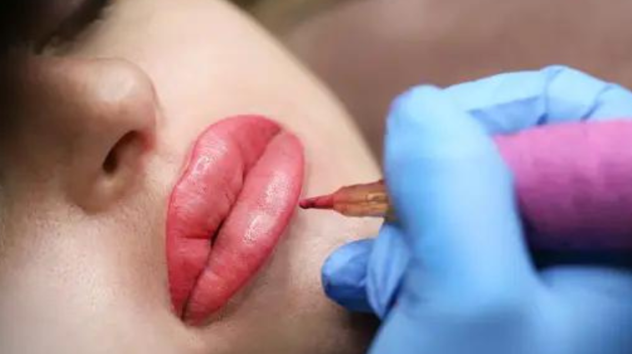 best lip blushing course in Varanasi
