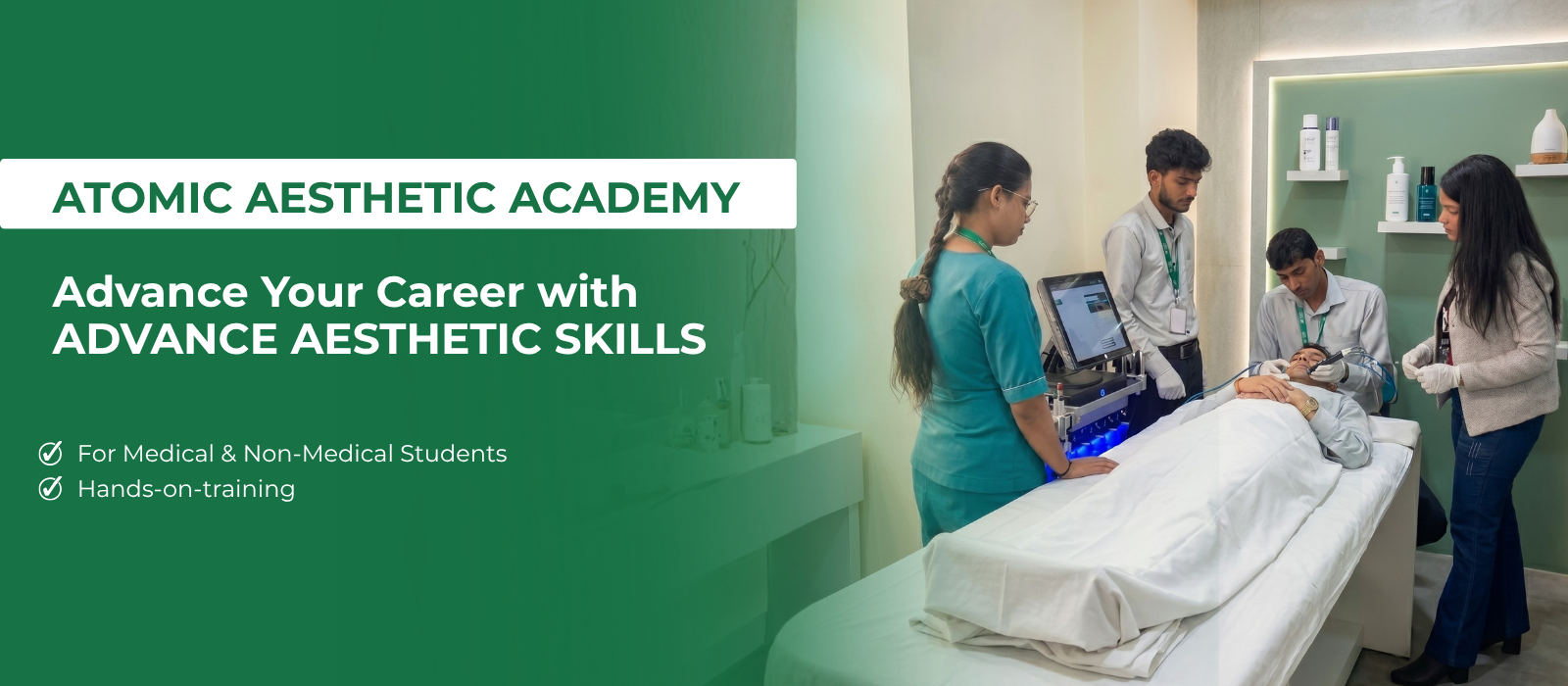 Atomic Aesthetic Academy – Purvanchal's First Aesthetic & Cosmetic Training Center